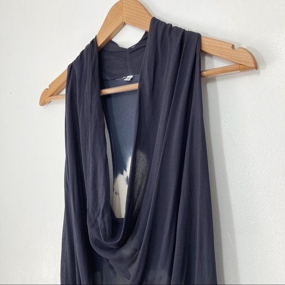 Young, Fabulous & Broke Tie Dye Cowl Neck Racerback Sleeveless Top Size S - Picture 4 of 16